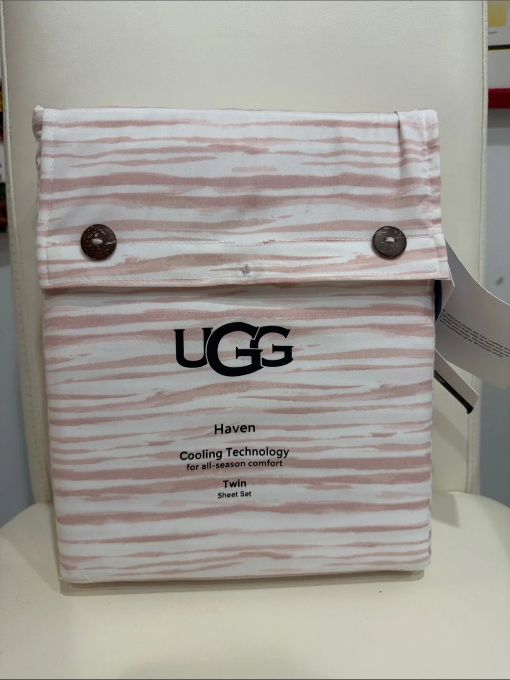 UGG White/Blush 